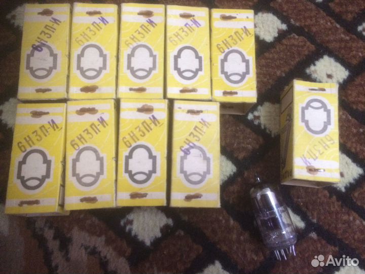 Радиолампы 6Н1П-ев 6Н3П-И 6Н6П-И 6Ф3П 6Ф4П 6С17К