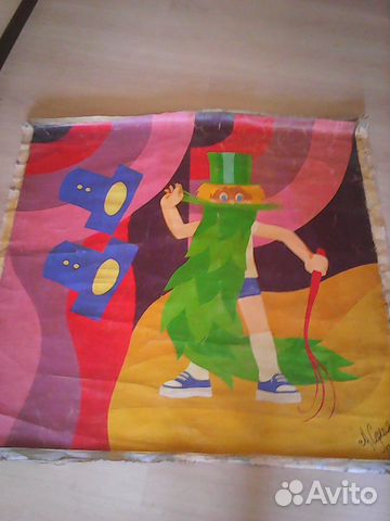 М.Серёгин. Буратино. Картина маслом