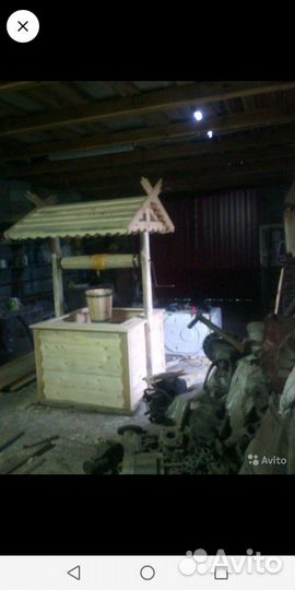 Декоративный колодец