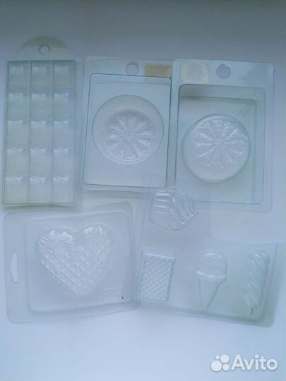 Пластиковые формы для мыла