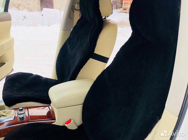 Меховые накидки на сиденья авто