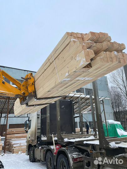 Брус обрезной 100х150х6000мм ГОСТ