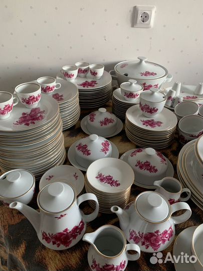 Столовый сервиз на 12 персон гдр