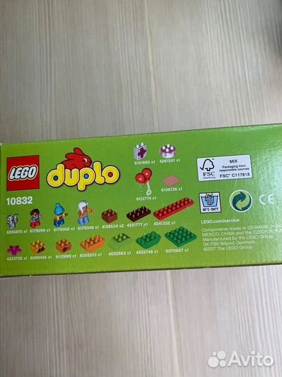 Конструктор «lego» duplo новый