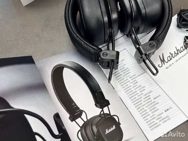 Беспроводные наушники marshall major 4