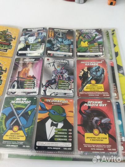 Карточки по tmnt 2003