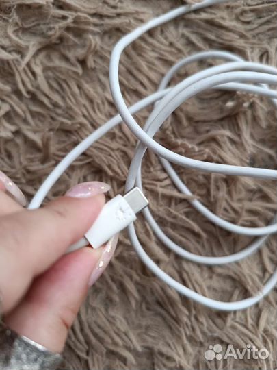 Кабель apple lightning usb c