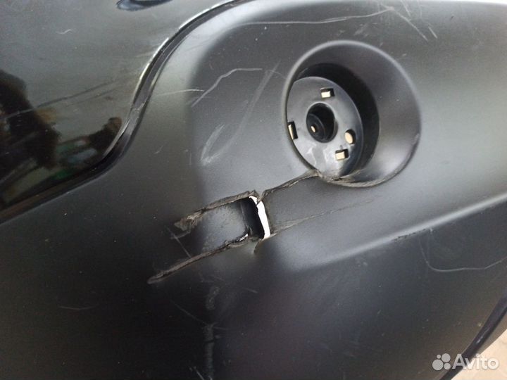 Бампер задний Ниссан Кашкай J10 черный