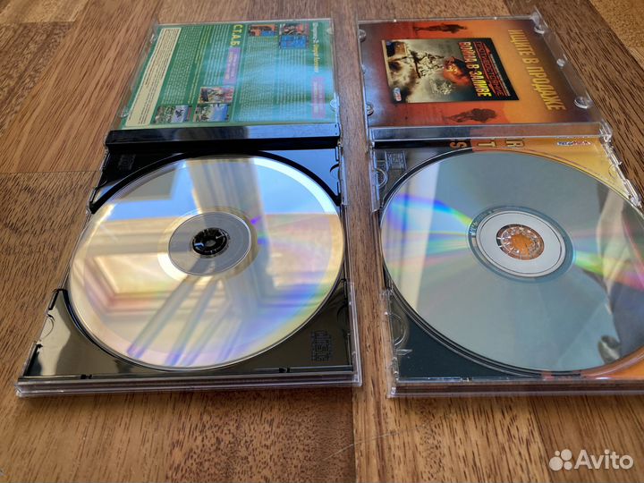 CD диски. Игры. 9 шт. Противостояние и др