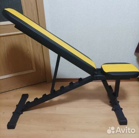 Скамья для жима штанги и гантелей до 350 кг новая