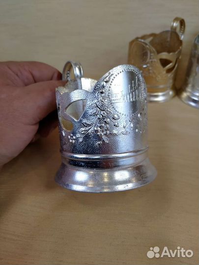 Подстаканник алюминиевый