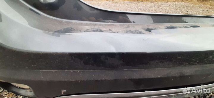 Задний бампер на mitsubishi outlander 3