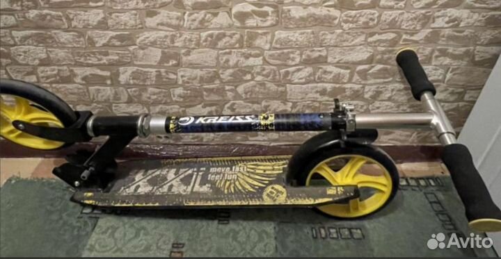 Самокат взрослый до 120 кг