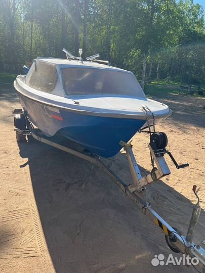 Катер Ладога 2 с мотором yamaha 50
