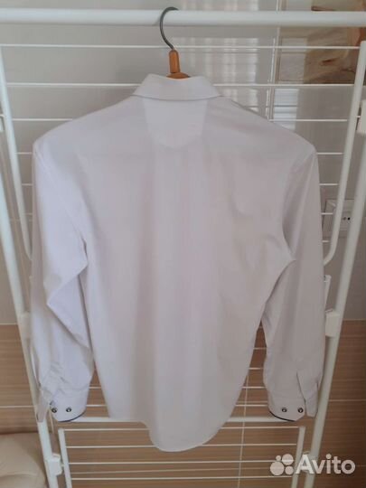 Рубашка белая школьная для мальчика 152 размер