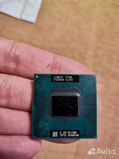 Процессор для ноутбука Core 2 Duo T7500