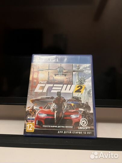 Диск The crew 2 ps4