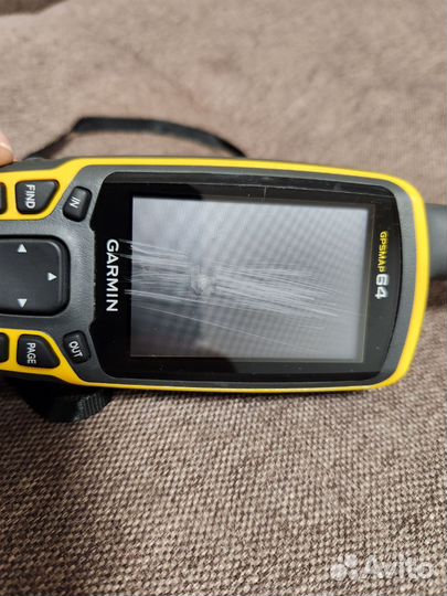 Навигатор Garmin gpsmap 64 с картой