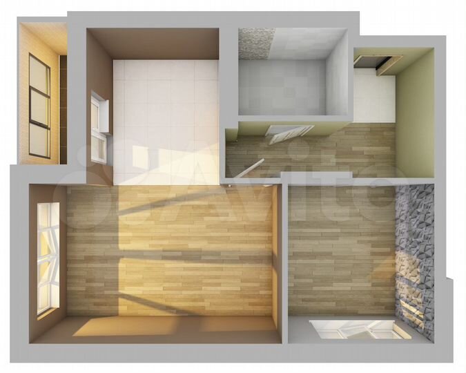 1-к. квартира, 49 м², 18/25 эт.