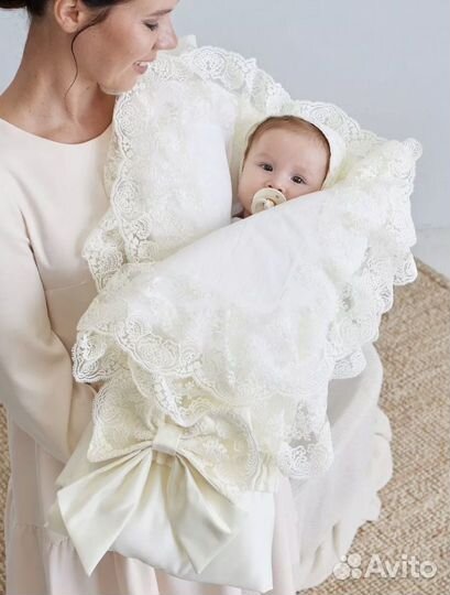 Конверт на выписку новорожденного малыша комплект