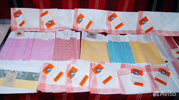 Полотенца и Салфетки на стол времен СССР Новые