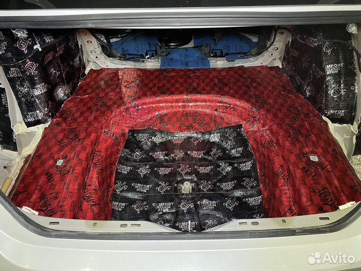 Шумоизоляция багажника система Comfort plus