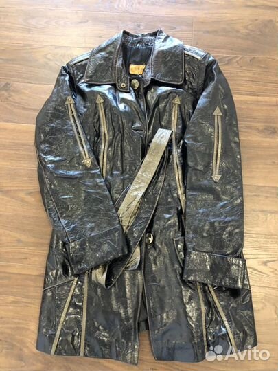 Кожаная куртка утеплен