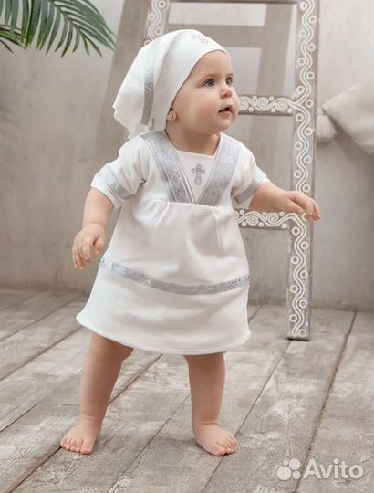 Крестильное платье крестильный набор