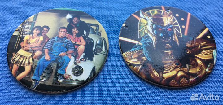 Фишки кэпсы Power Rangers