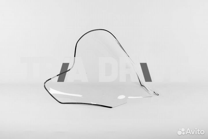 Стекло ветровое на снегоход Yamaha Phazer(54см2мм)