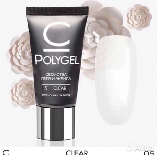 Полигель для наращивания ногтей