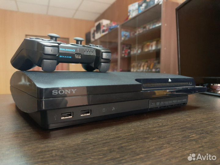 Sony PlayStation 3 Slim 320Gb + 86 игр PS3 PS