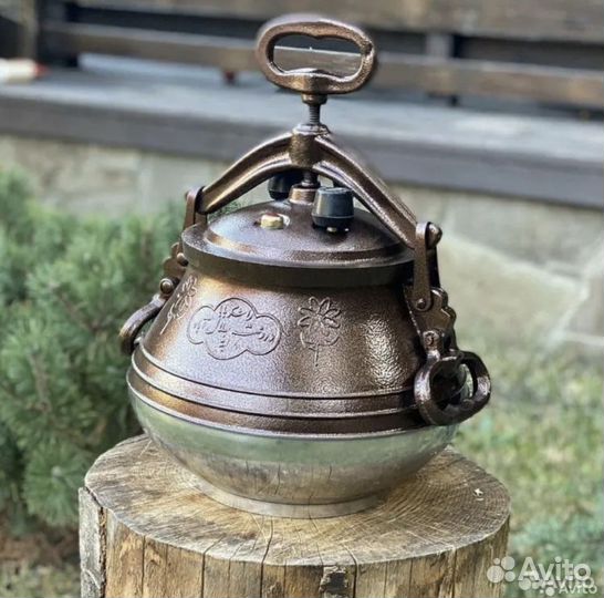 Казан афганский 10л двухцветный