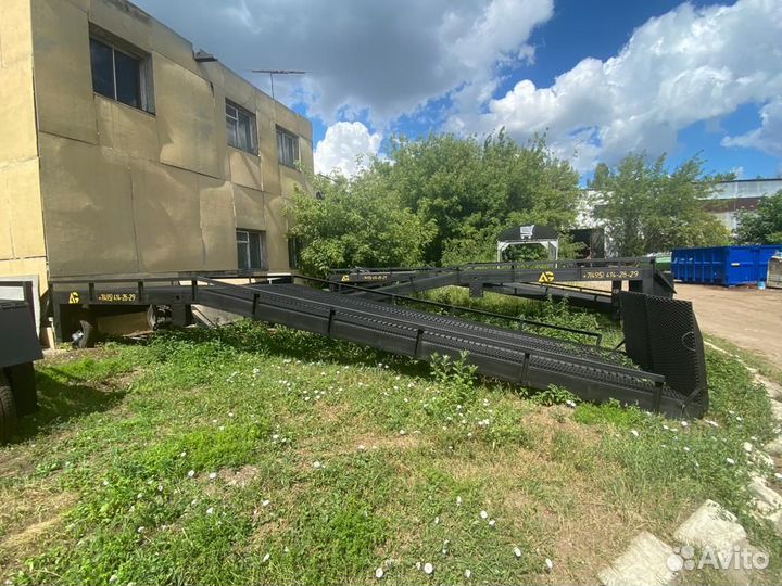 Мобильная Рампа Передвижная Эстакада Разгрузочная