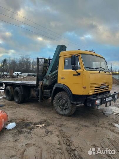 Услуги манипулятора камаз