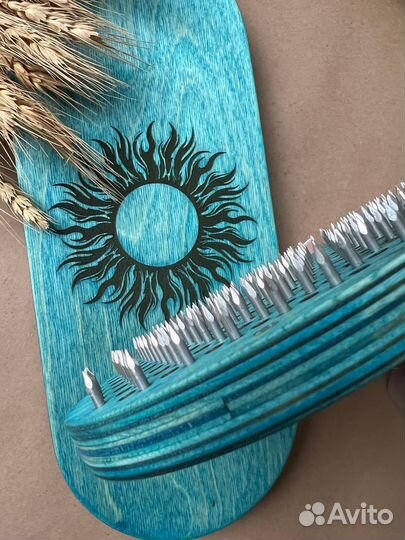 Лёгкая доска садху с нержавеющими гвоздями