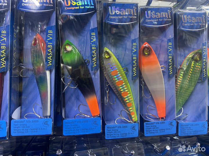 Воблер Usami Wasabi Vib