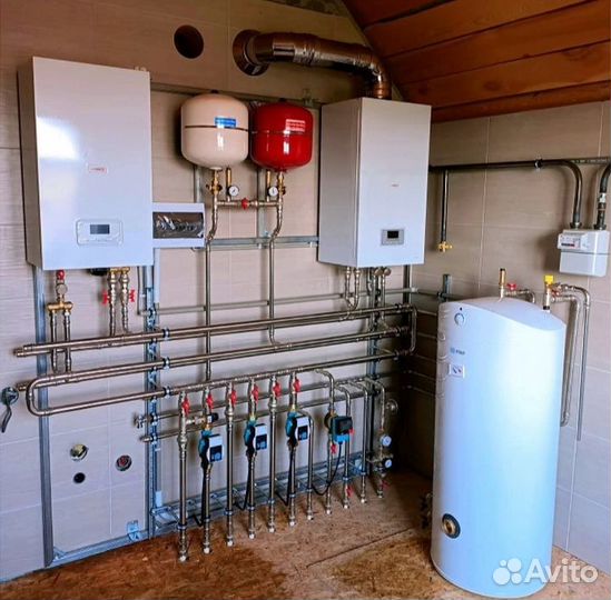 Отопление,теплые полы,водопровод,канализация