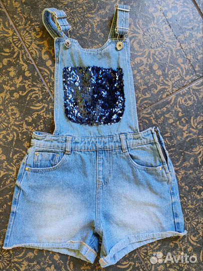 Пакет летних вещей для девочки 128 134