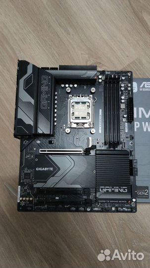 Процессор AMD ryzen9 7950X с материнской платой gi