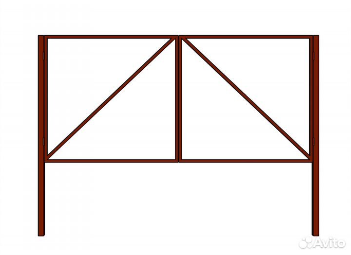 Распашные ворота от производителя