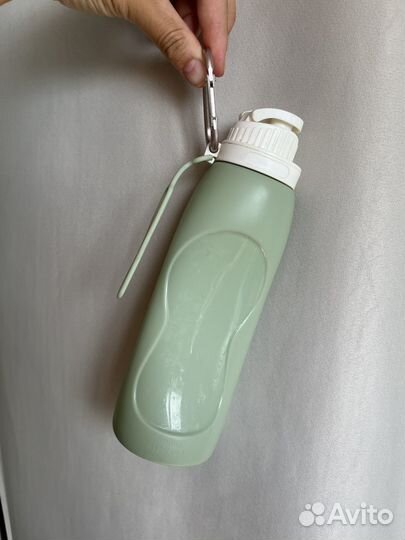 Силиконовая бутылка спортивная походная IKEA