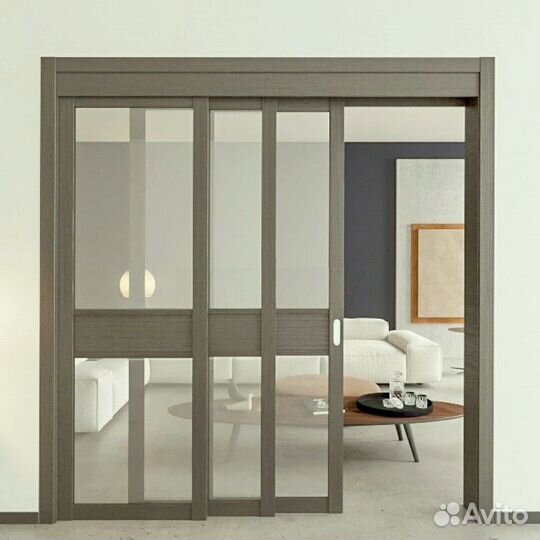 Раздвижная каскадная перегородка