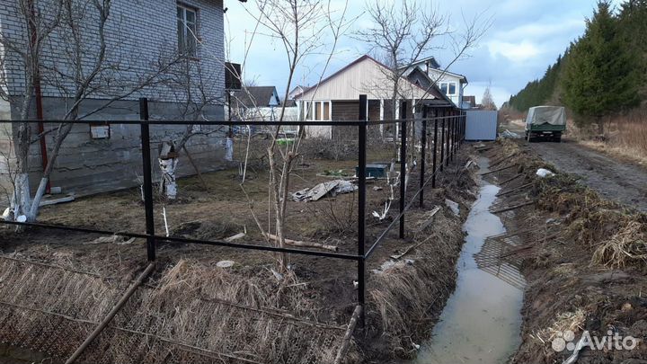 Сваи винтовые для забора