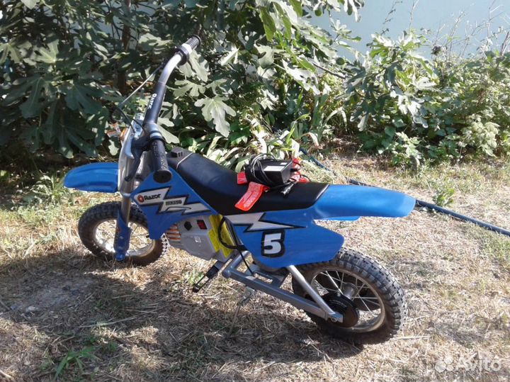 Детский электрический мопед Razor mx350. Питбайк