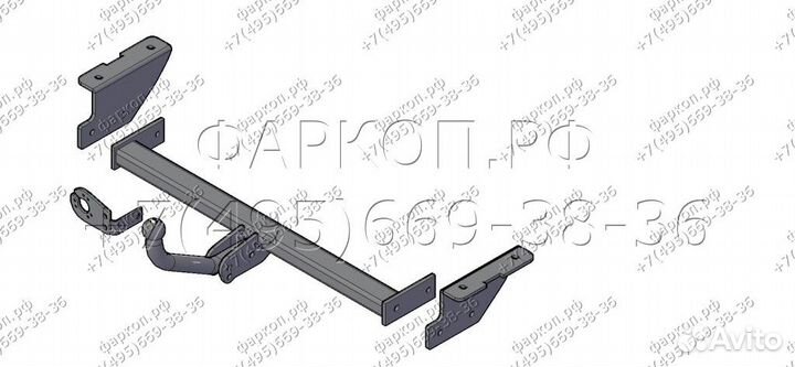 Фаркоп для Chery Tiggo 5 2014-2017 тсу