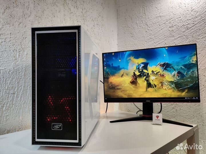 Игровой Пк: Intel Core i5 12400F, 16GB, RTX 3060Ti