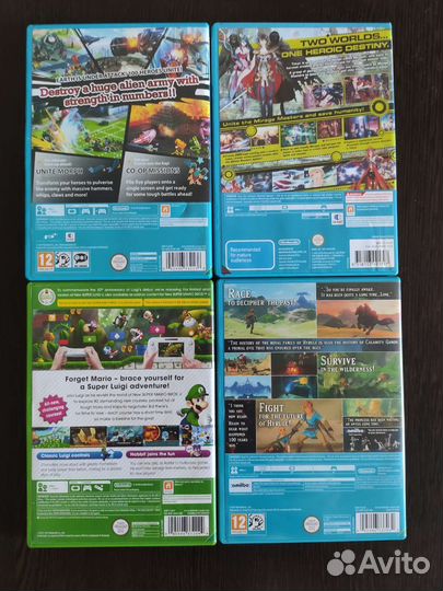 Игры для Nintendo Wii U и Xbox Original