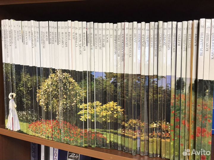 Полная коллекция книг из серии «Великие художники»