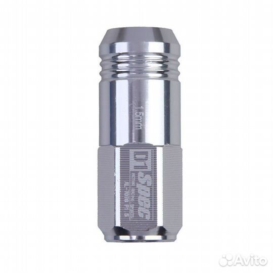 Гайки D1 Spec Racing Nut M12x1.25 (Серебристый)